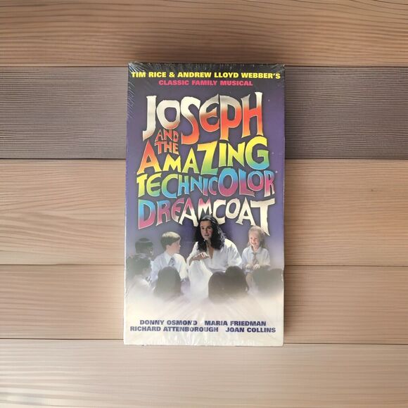 Joseph and the Amazing Technicolor Dreamcoat VHS 2000 Donny Osmond Musical OOP - Picture 1 of 4